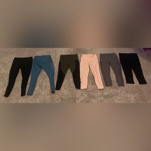Fabletics bundle- 6 pairs bottoms capri & pants-size medium